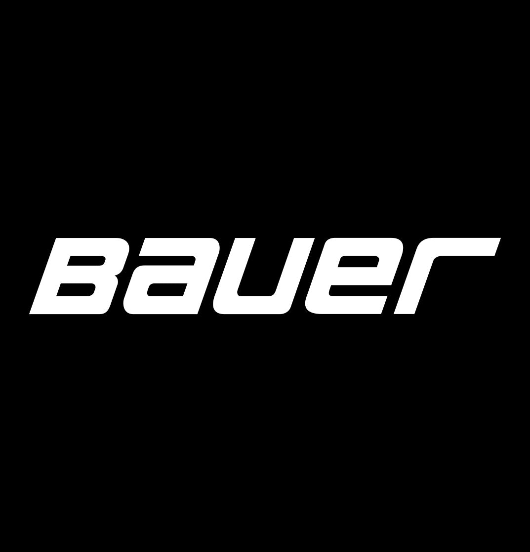 bauer decal, car decal sticker