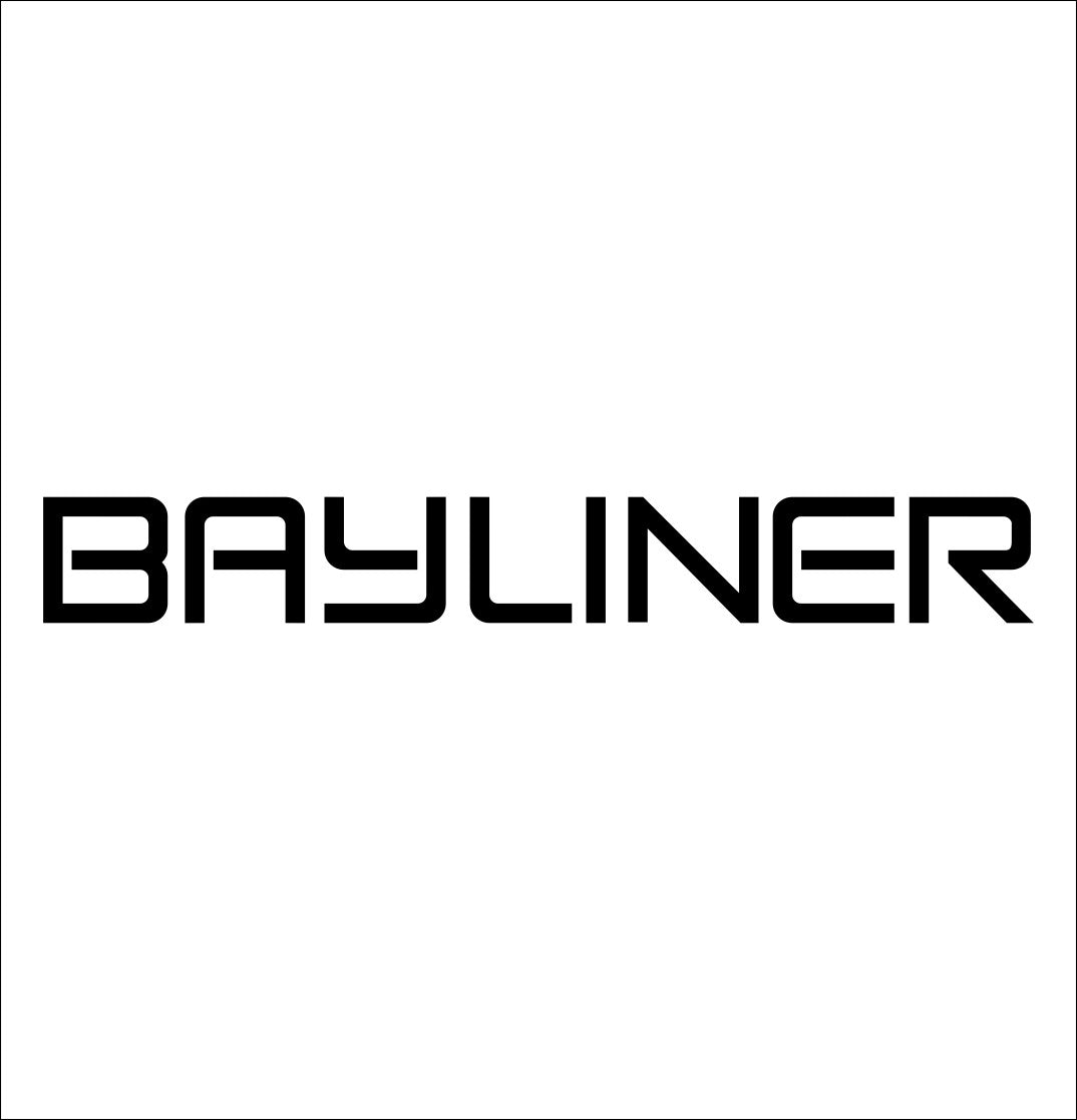 Bayliner Boats decal, sticker, hunting fishing decal