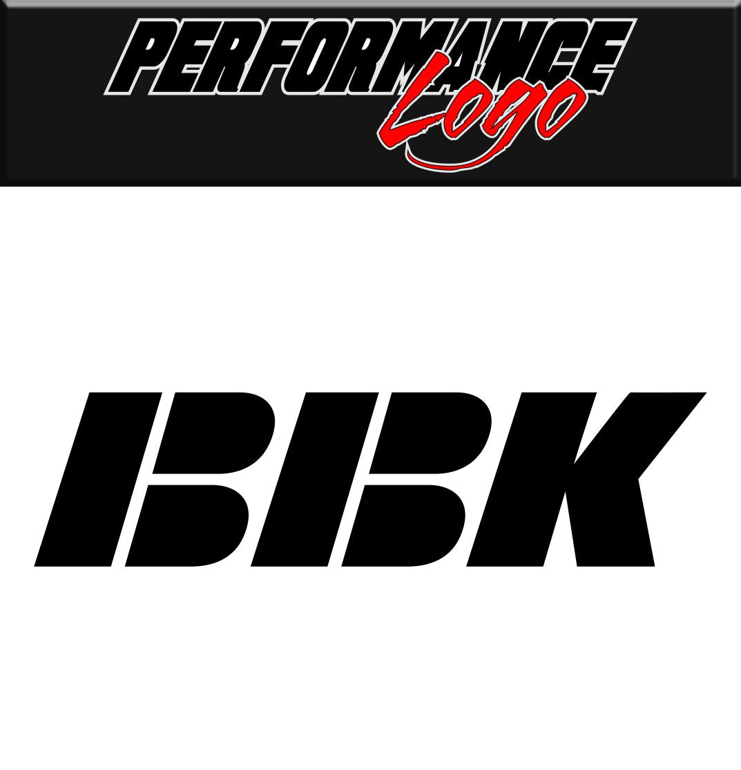  BBK decal performance decal sticker