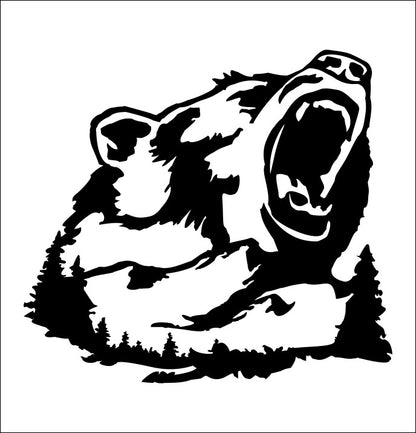 bear hunting decal