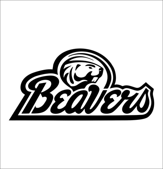 Bemidji State Beavers decal, car decal sticker, college football