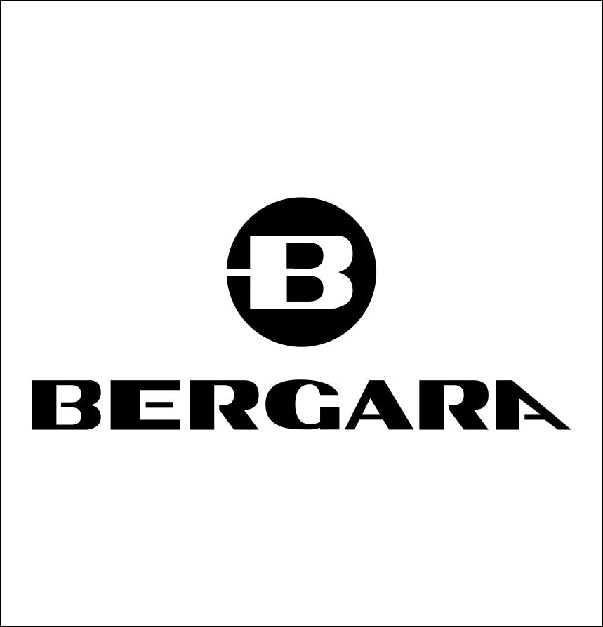 Bergara decal, firearms decal sticker