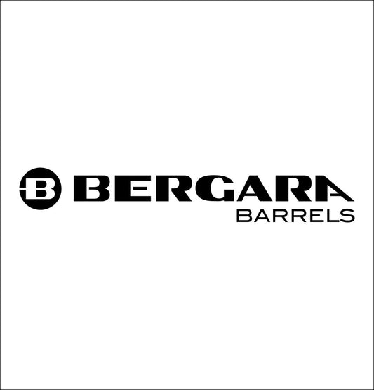 Bergara decal, firearms decal sticker