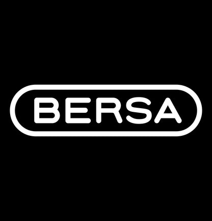 Bersa decal, firearm decal, car decal sticker