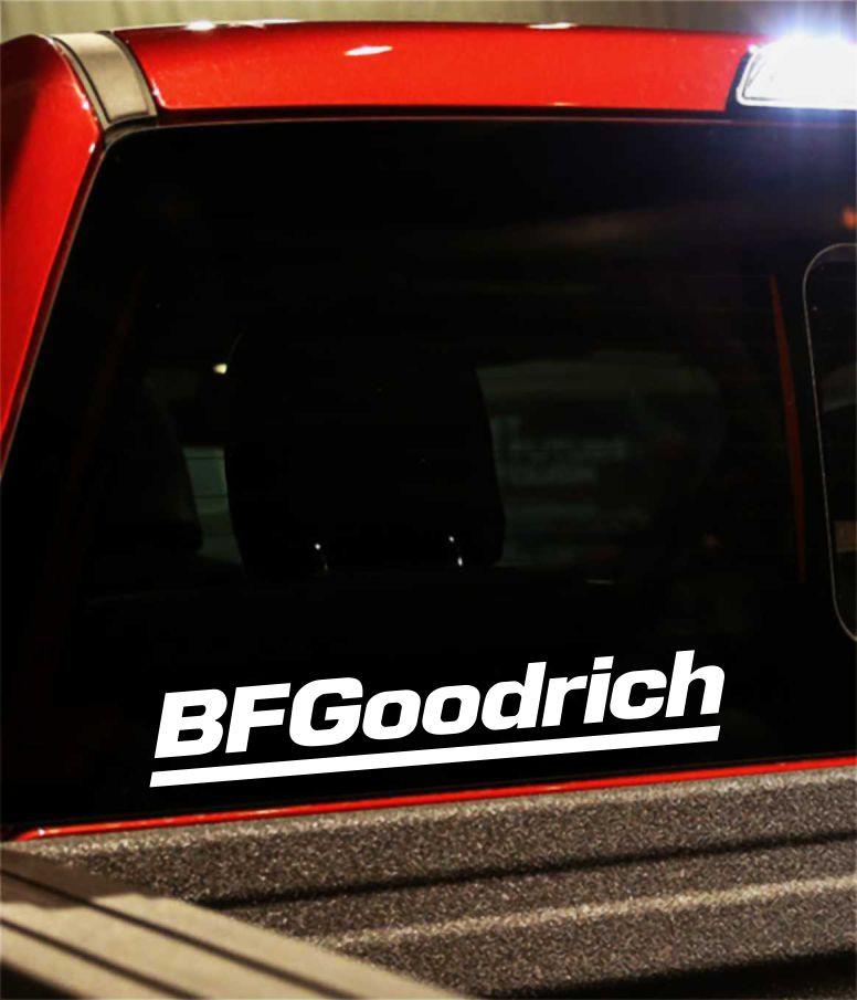 bf goodrich performance logo decal - North 49 Decals