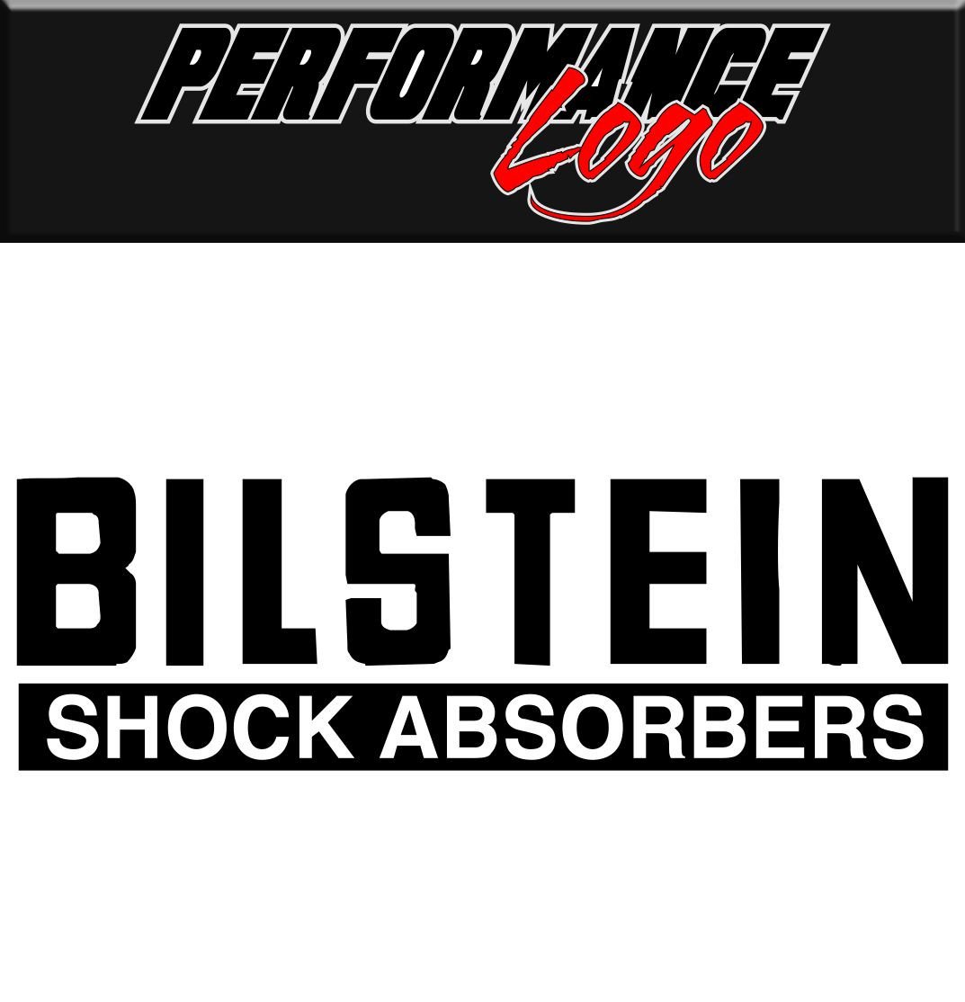 Bilstein decal performance decal sticker