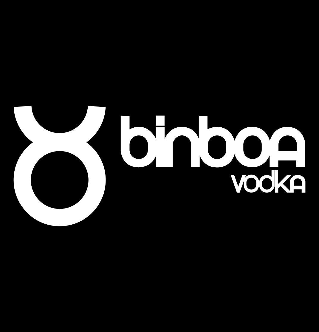 Binboa decal, vodka decal, car decal, sticker