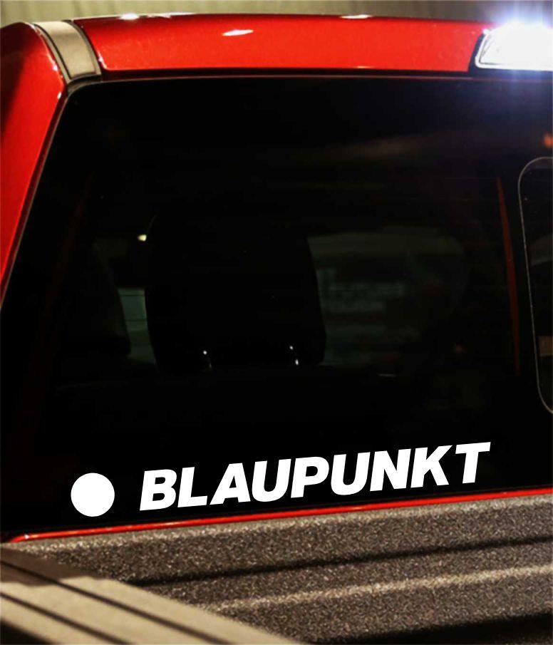 blaupunkt performance logo decal - North 49 Decals