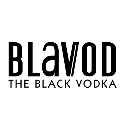 Blavod decal, vodka decal, car decal, sticker