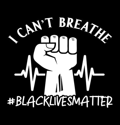 Black Lives Matter decal, BLM decal, car decal sticker