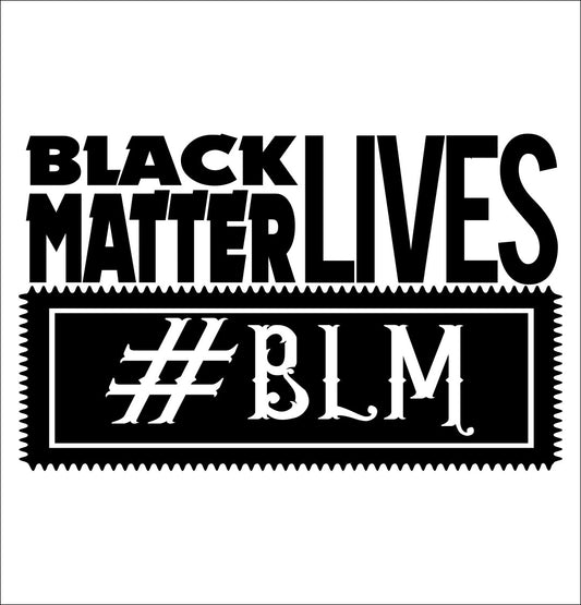 Black Lives Matter decal, BLM decal, car decal sticker