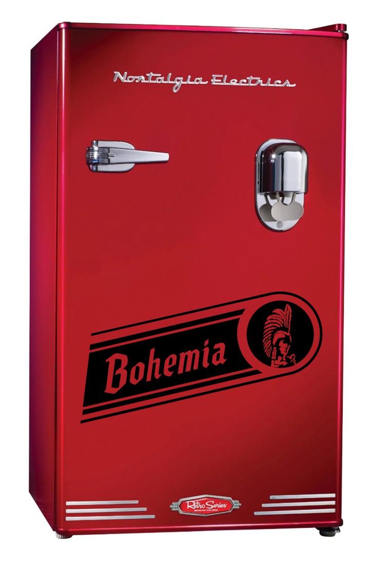 Bohemia decal, beer decal, car decal sticker