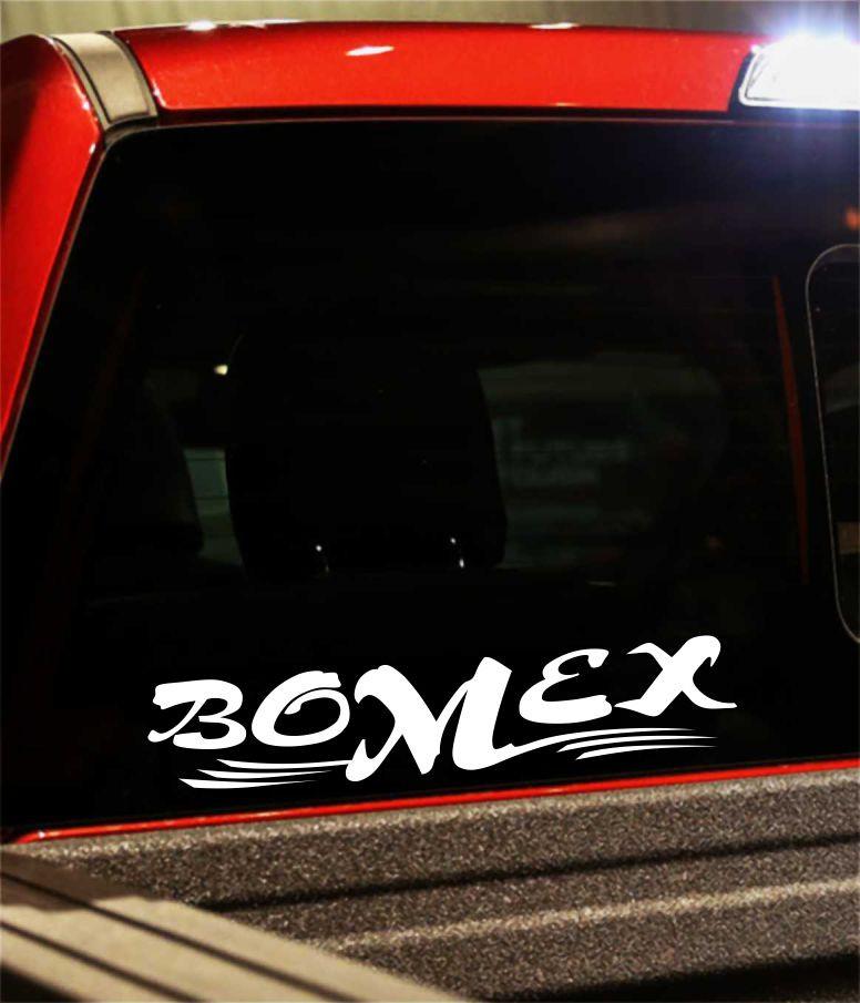 bomex performance logo decal - North 49 Decals