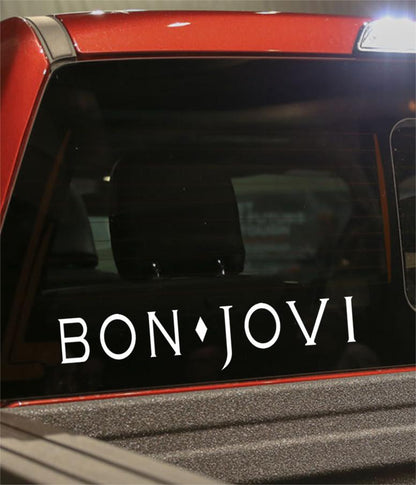 bon jovi band decal - North 49 Decals