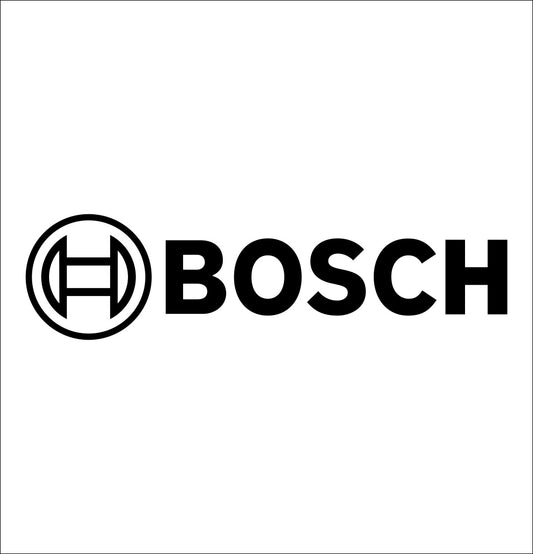 bosch decal, car decal sticker