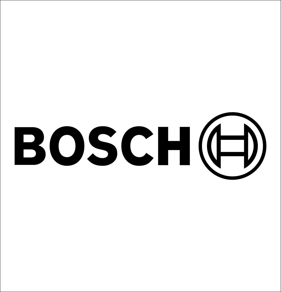 bosch decal, car decal sticker