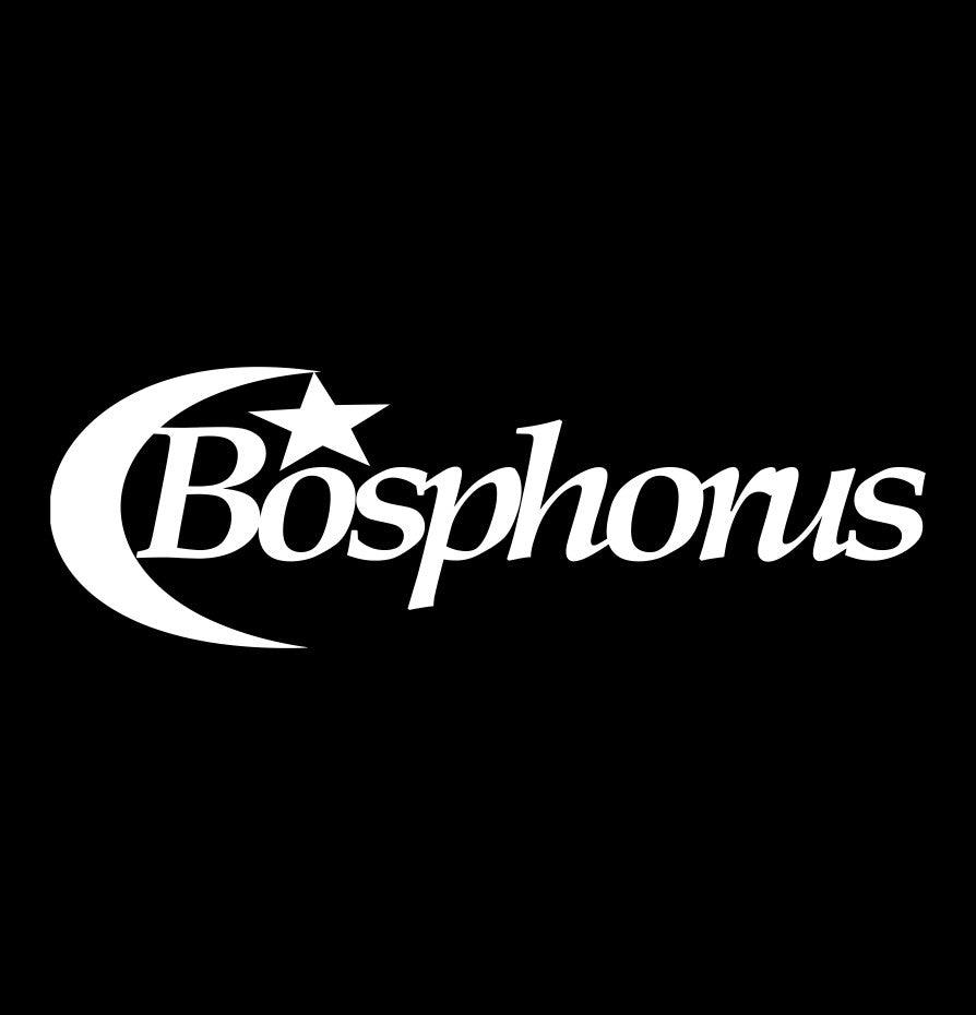 Bosphorus Cymbals decal, music instrument decal, car decal sticker