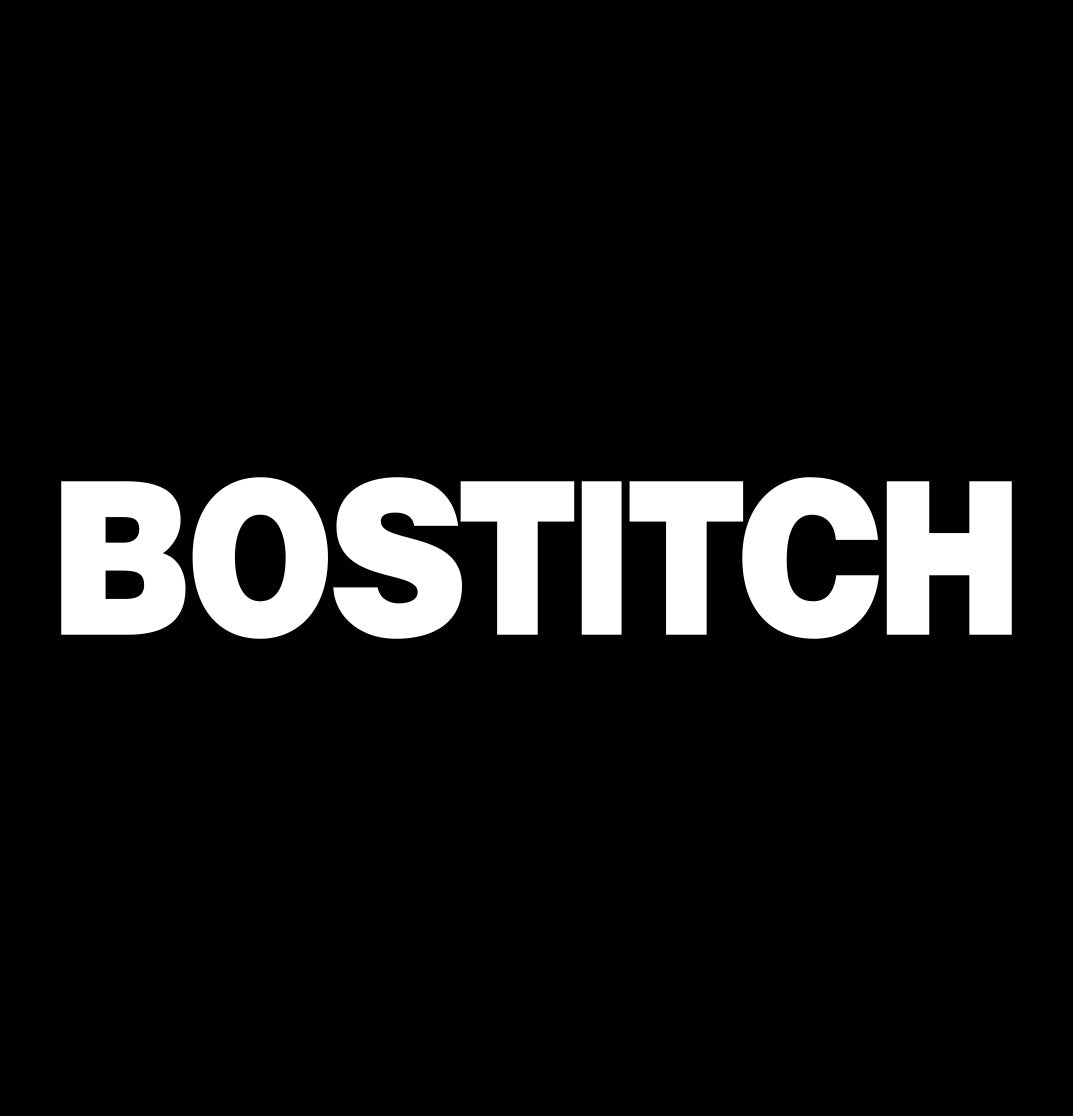 bostitch decal, car decal sticker