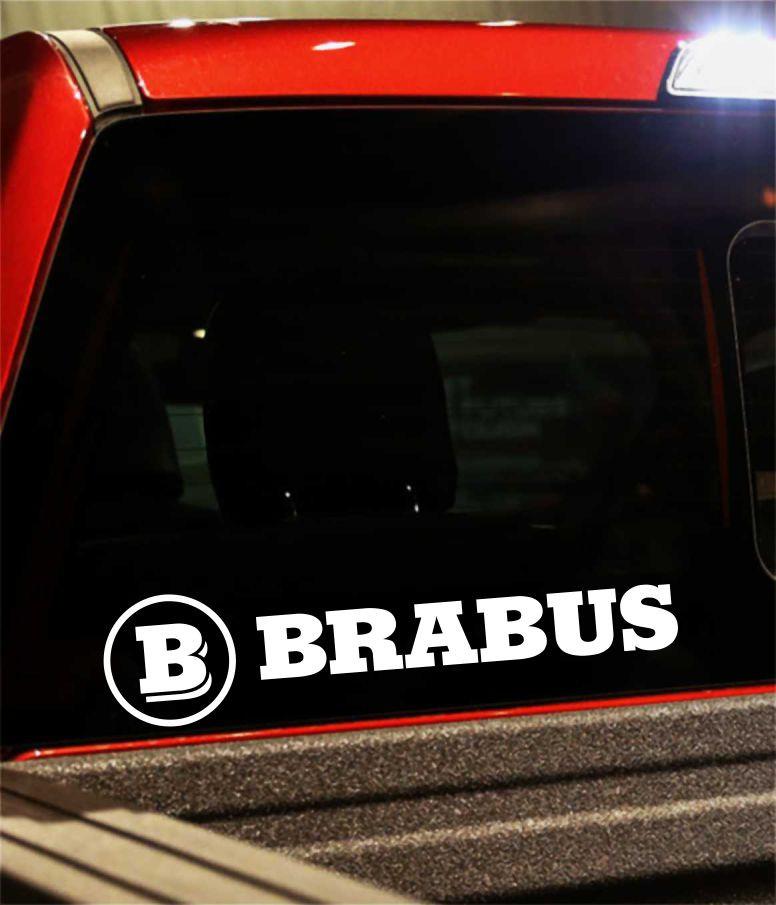 brabus performance logo decal - North 49 Decals