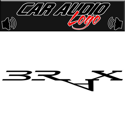 Brax decal, sticker, audio decal