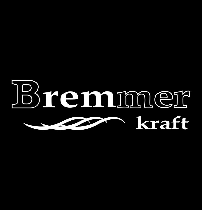 Bremmer Kraft decal, performance car decal sticker