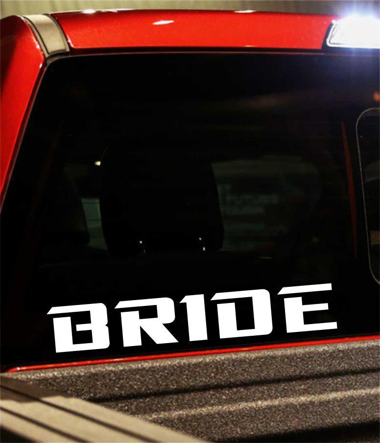 bride performance logo decal - North 49 Decals