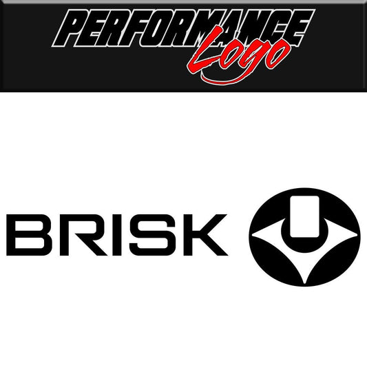 Brisk decal performance decal sticker