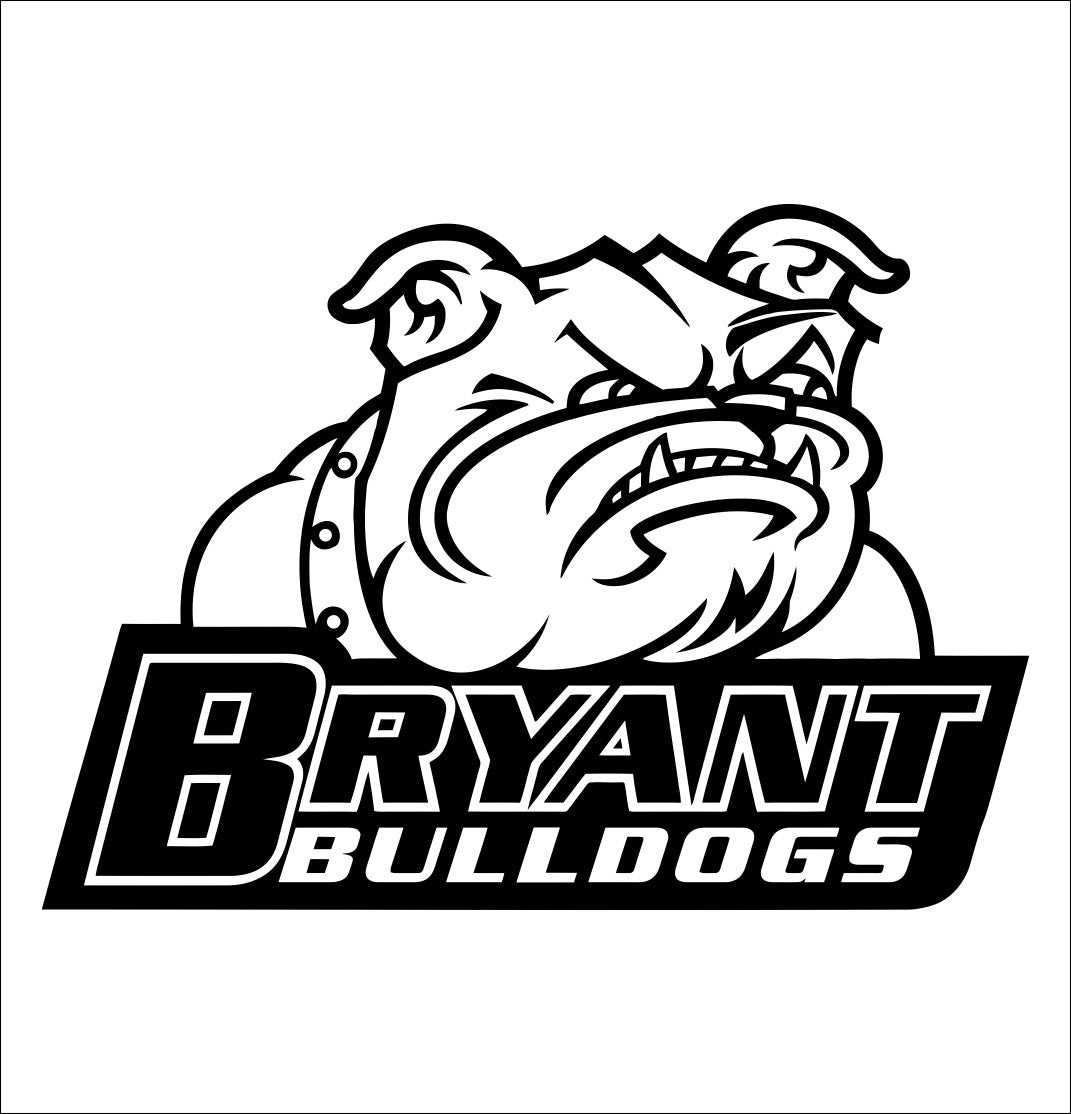 Bryant Bulldogs decal, car decal sticker, college football