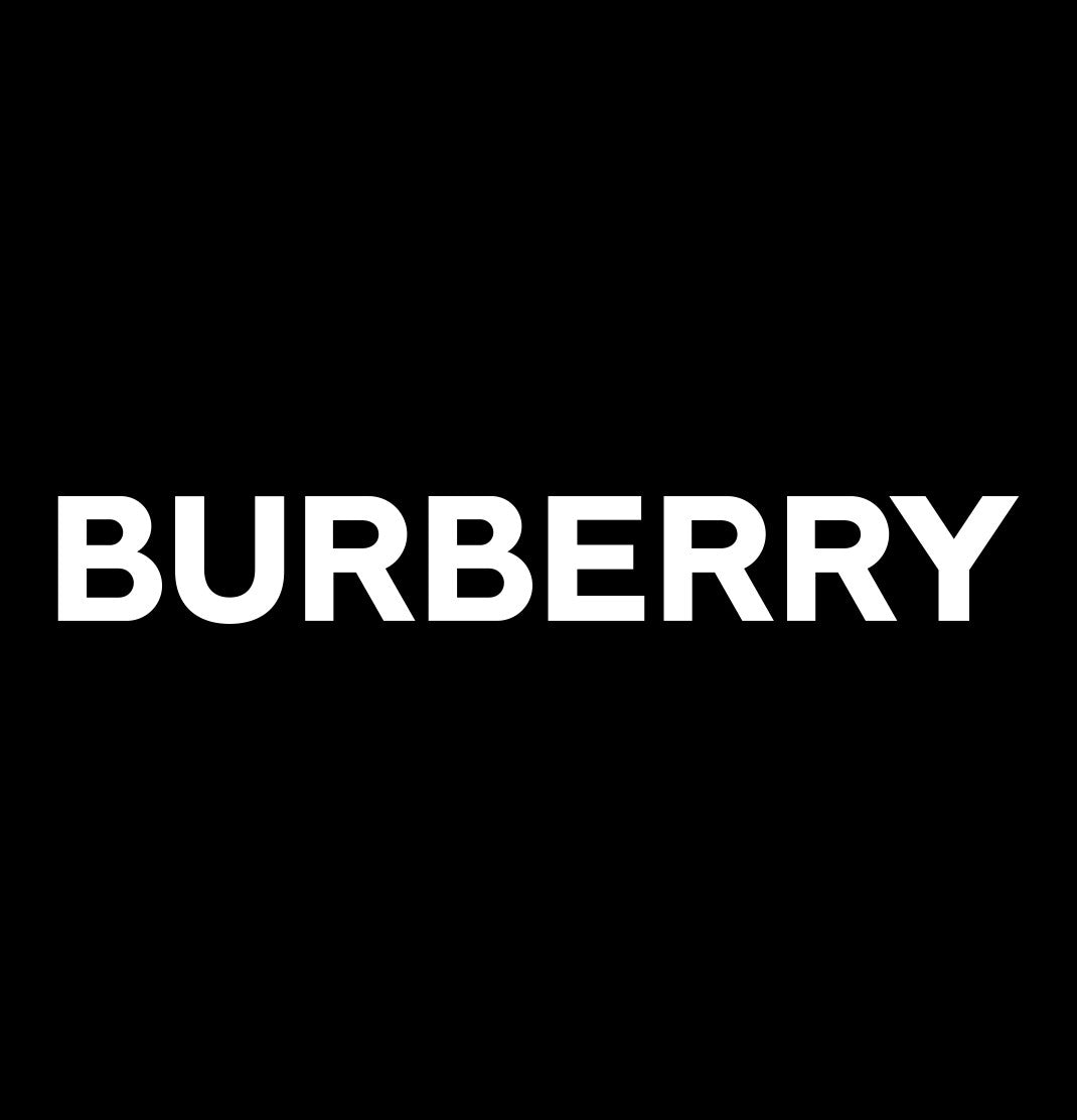 Burberry decal, car decal sticker