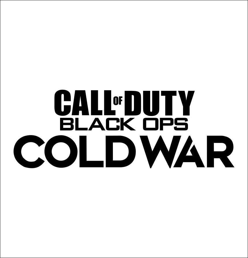 Call of Duty Cold War decal – North 49 Decals