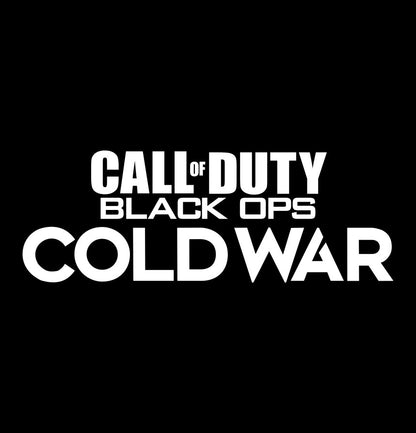 Call of Duty Cold War decal, video game decal, sticker, car decal