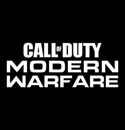 Call of Duty Modern Warfare decal, video game decal, sticker, car decal