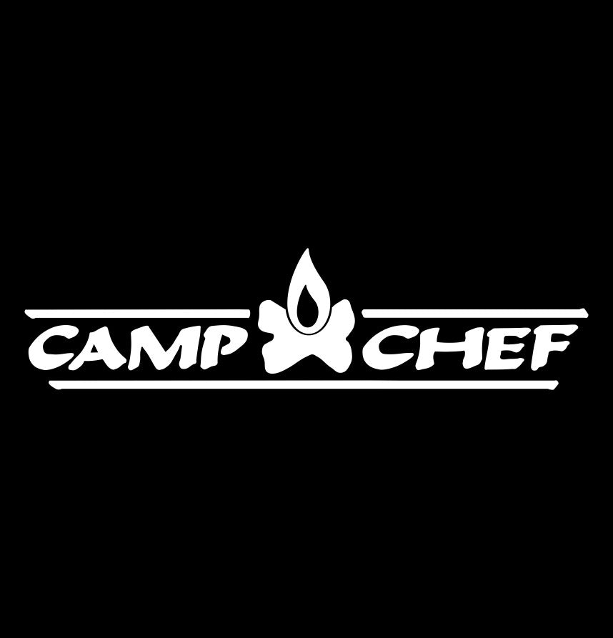 Camp Chef decal, barbecue decal  smoker decals, car decal