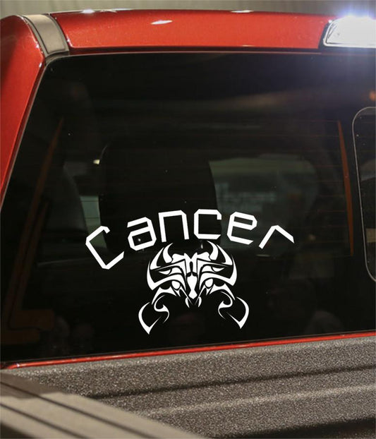 cancer 1 zodiac decal - North 49 Decals