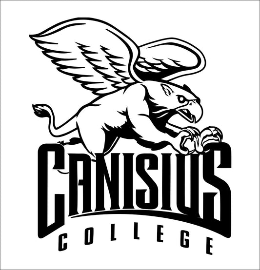 Canisius Griffs decal, car decal sticker, college football