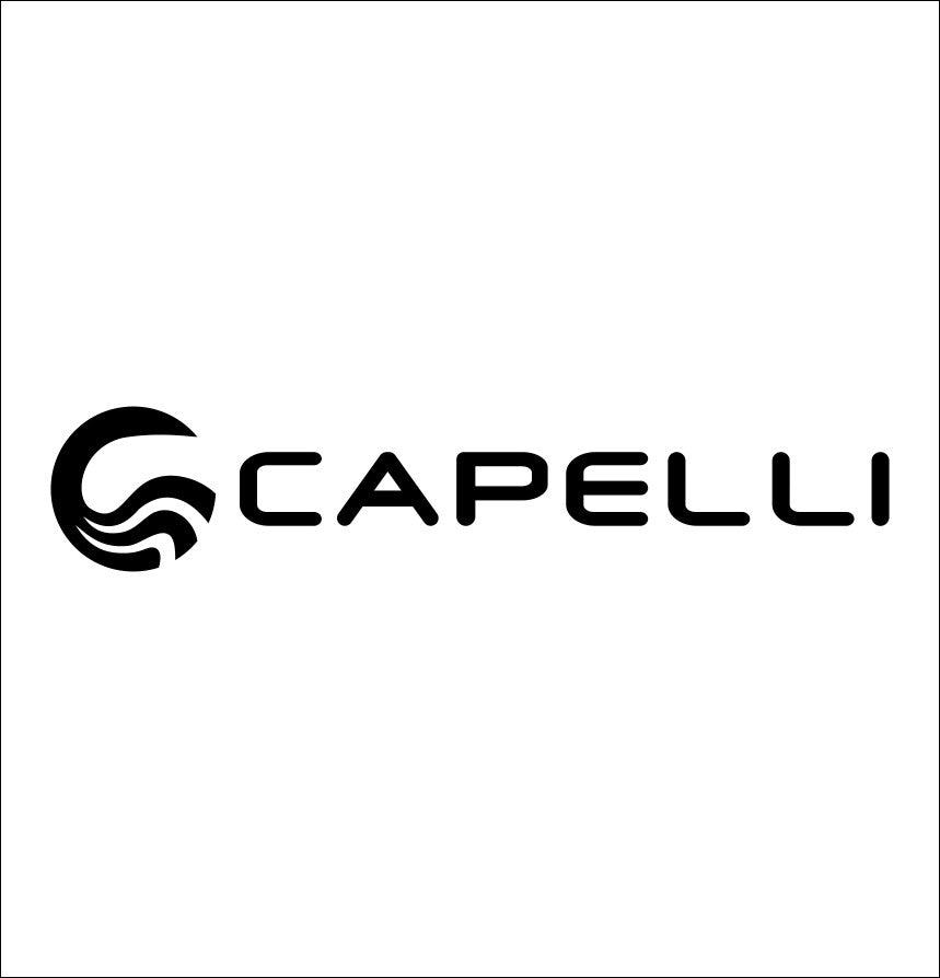 Capelli Boats decal, fishing hunting car decal sticker