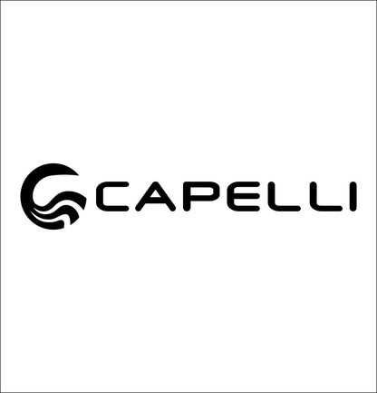 Capelli Boats decal, fishing hunting car decal sticker