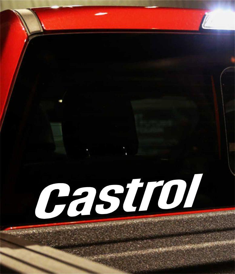 castrol performance logo decal - North 49 Decals