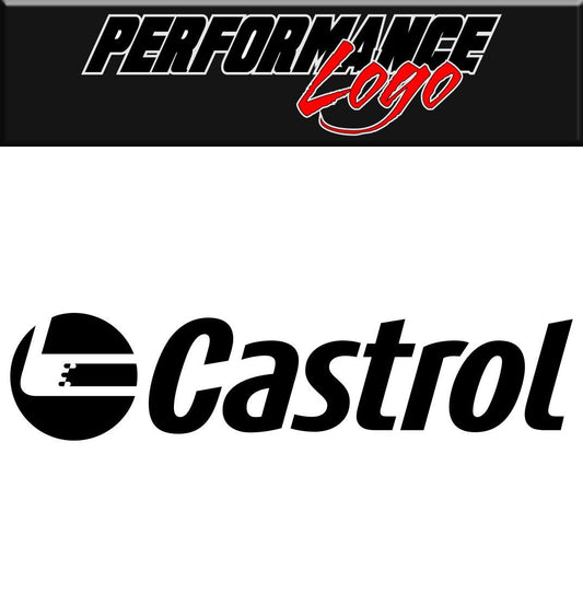 Castrol decal performance decal sticker