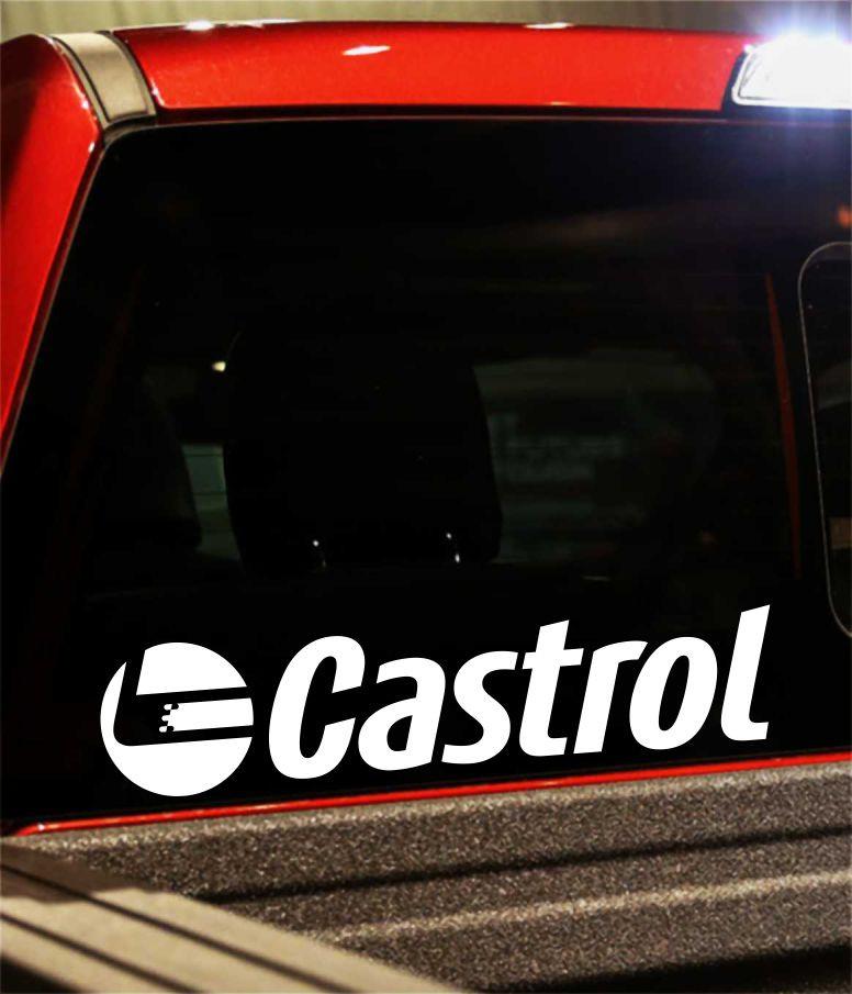 castrol 2 performance logo decal - North 49 Decals