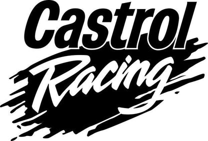 Castrol Racing decal, racing sticker