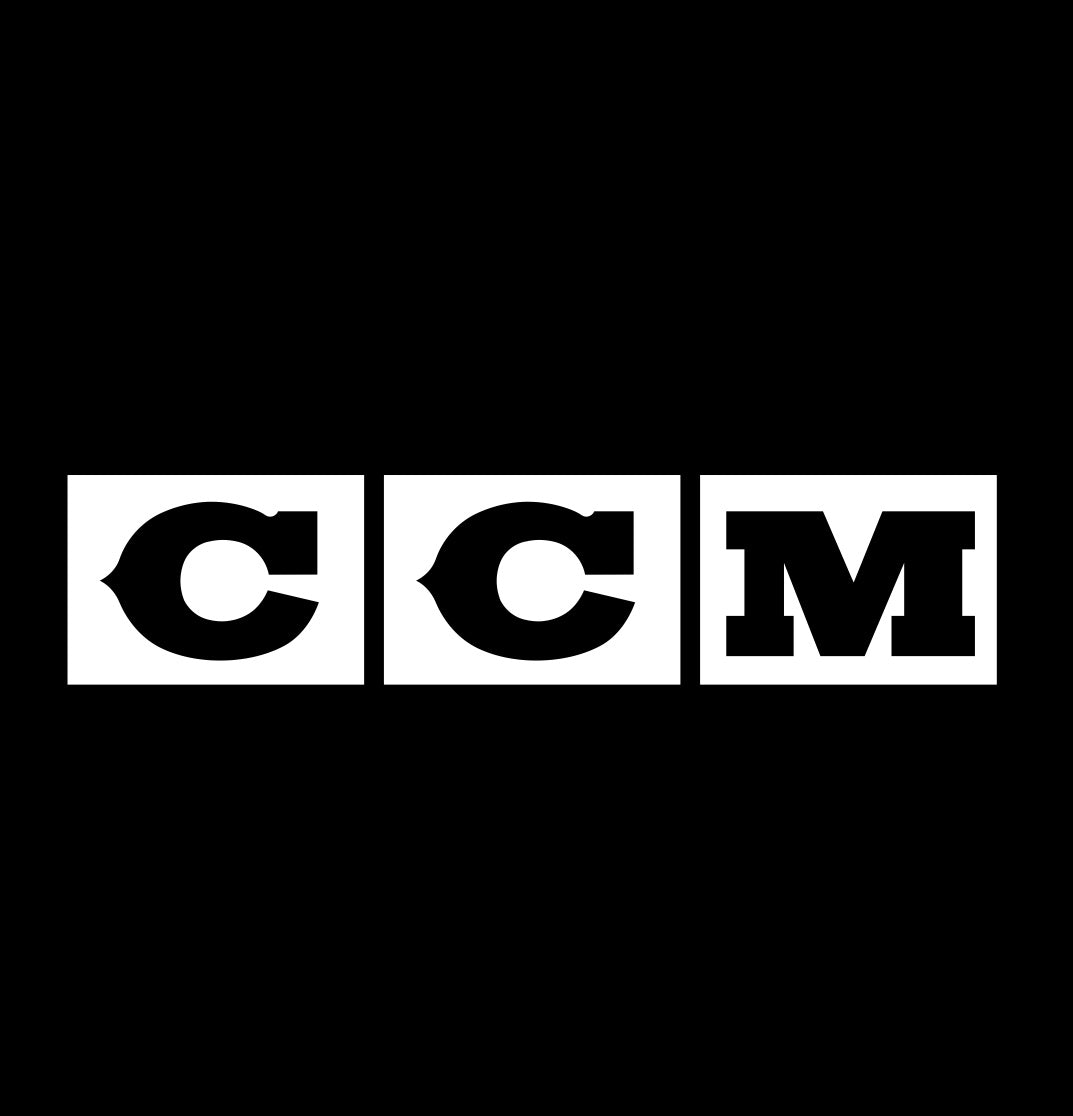 CCM decal, car decal sticker