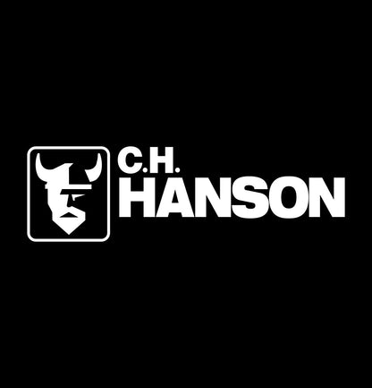 ch hanson decal, car decal sticker