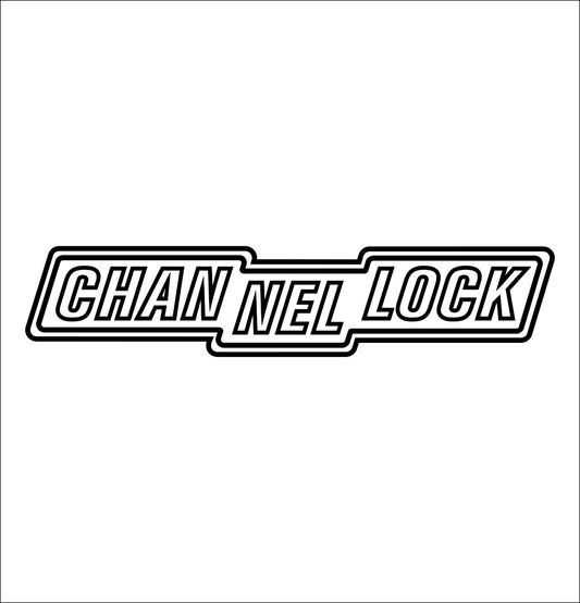 channellock decal, car decal sticker