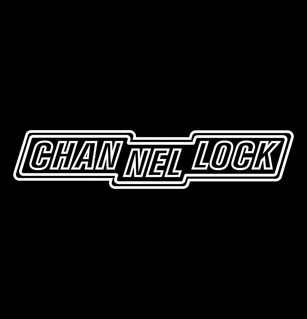 channellock decal, car decal sticker