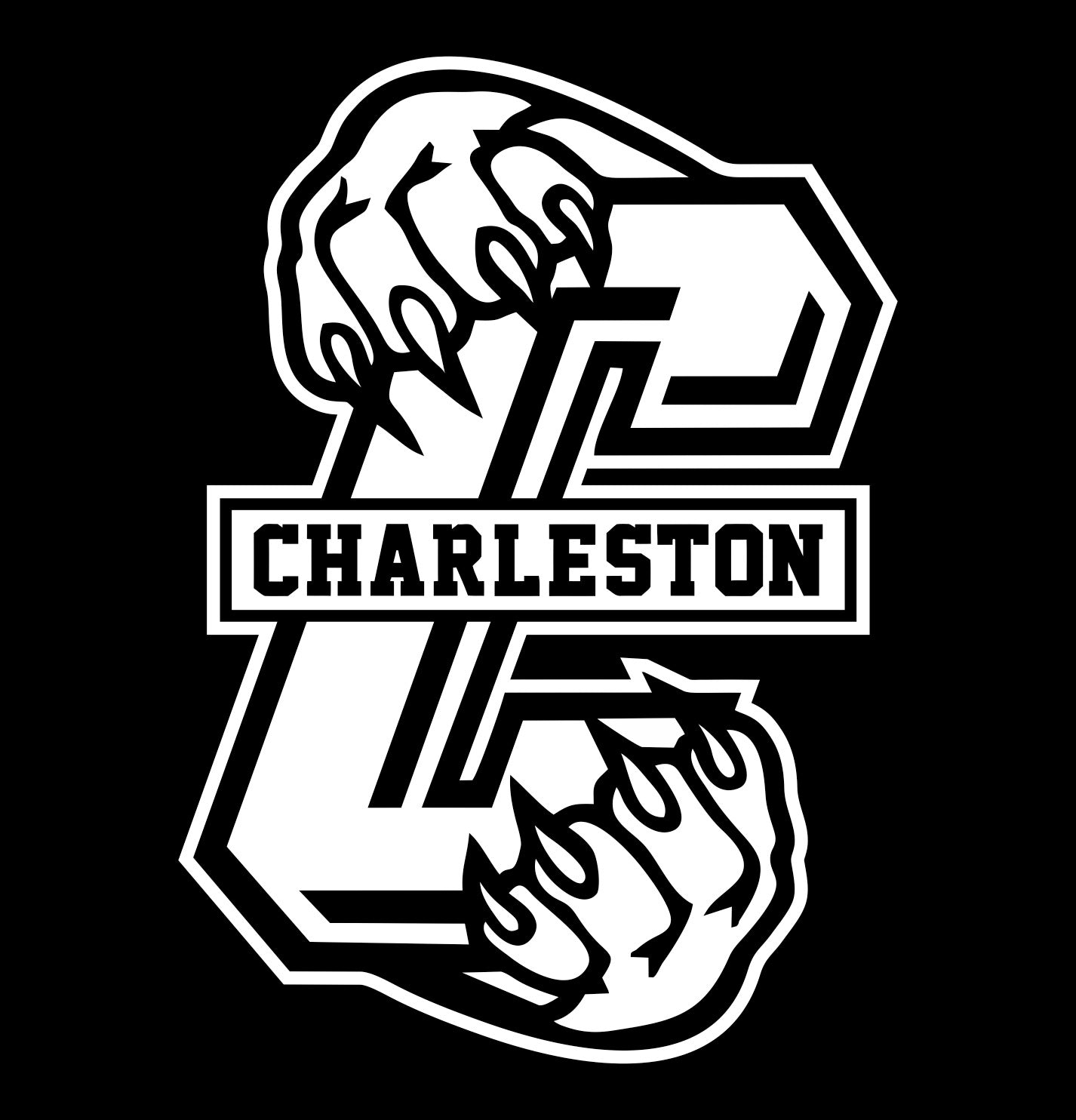 Charleston Cougars decal, car decal sticker, college football