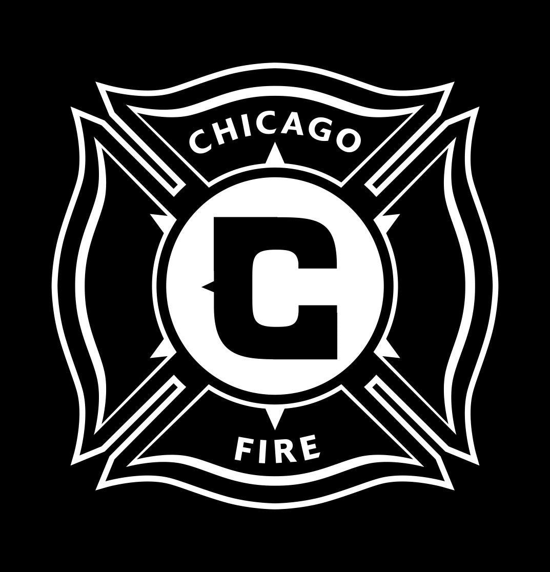 Chicago Fire decal, car decal, sticker