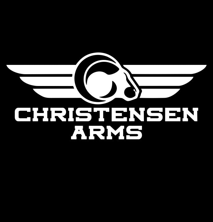 Christensen Arms decal, firearms decal sticker