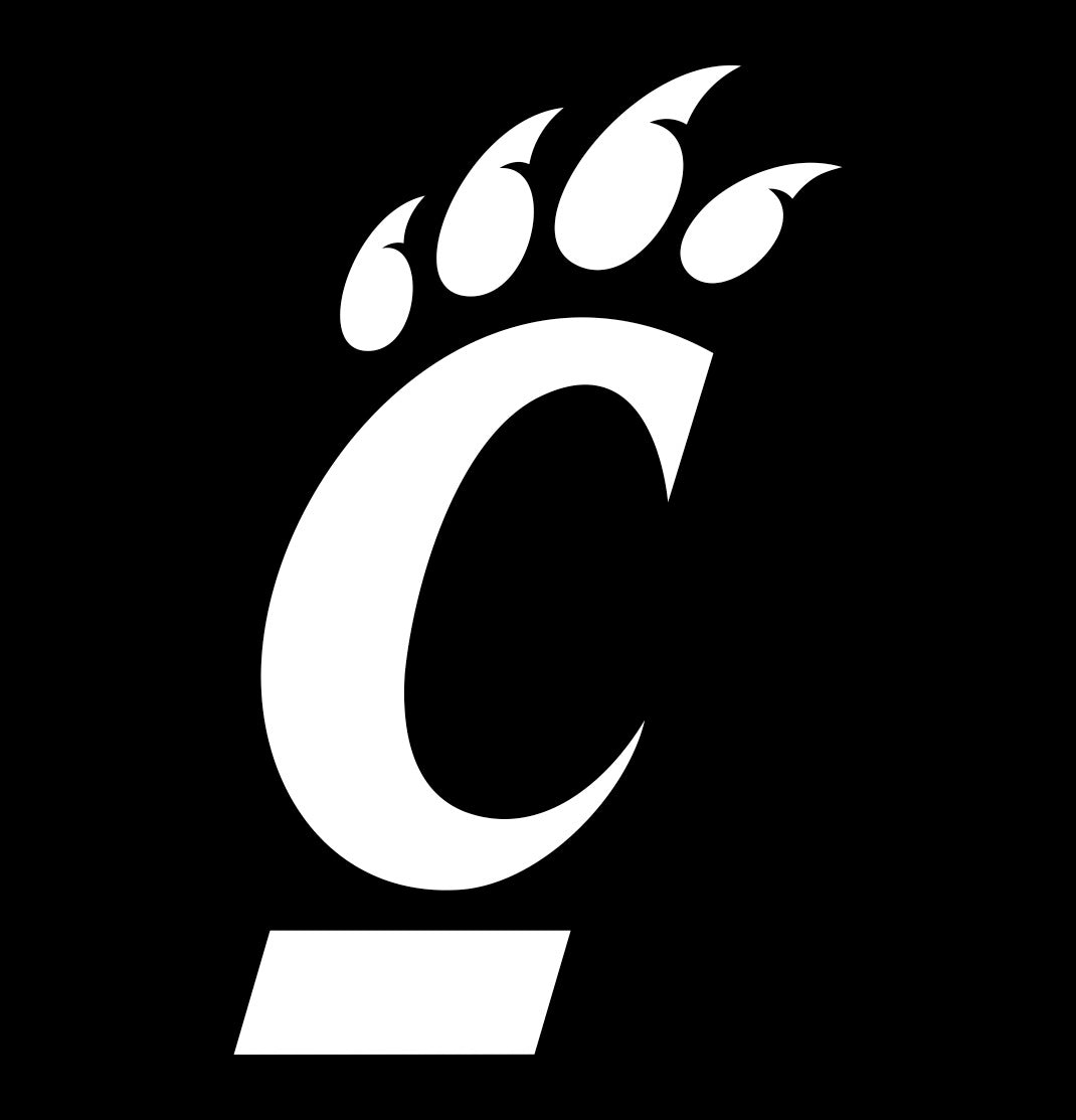 Cinncinati Bearcats decal, car decal sticker, college football