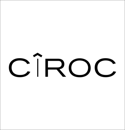 Ciroc decal, vodka decal, car decal, sticker